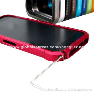Detachable ultra-thin aluminum frame bumper case for iPhone 5s